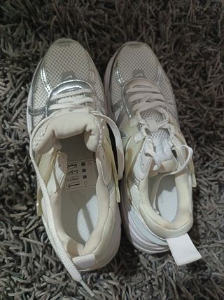 Deportivas Nike plateadas