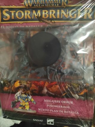 Mollog + Megajefe Orruk Piñohierroz Warhammer