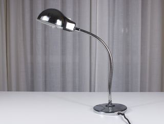 Lampada da tavolo cromata anni '60