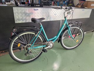 Bicicleta Paseo Mujer Azul