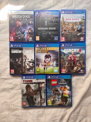 Lote Juegos PS4 y PS5