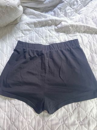 Pantalones cortos de malla negros