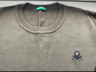 Jersey Benetton verde kaki