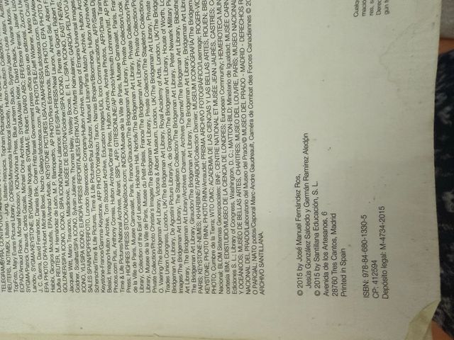 Historia del Mundo Contemporáneo 1bach