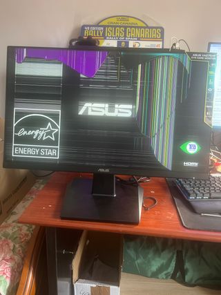Monitor Asus VA27EHF Negro roto