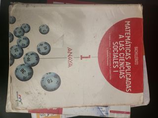 Matemáticas aplicadas a las Ciencias Sociales I.