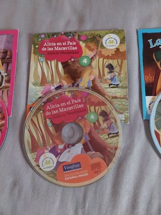 3 Discos Cuentos: Cenicienta, Alicia, Bella