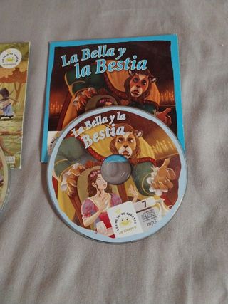 3 Discos Cuentos: Cenicienta, Alicia, Bella