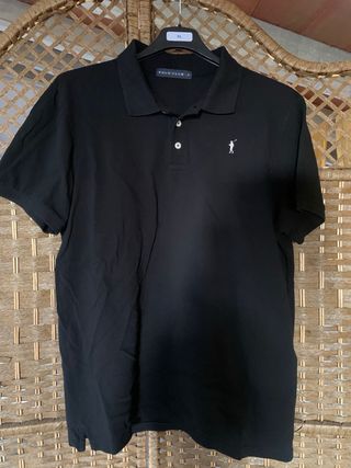 Polo Club Talla XL Negro