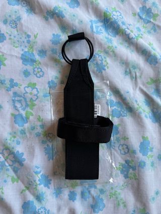 Funda para botella de agua negra