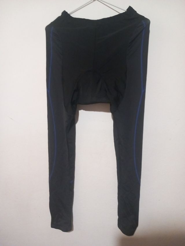 Pantalon de ciclismo negro largo.l-xl