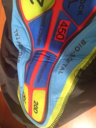 Pantalon de ciclismo negro largo.l-xl