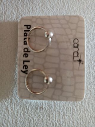 Pendientes Careli Plata Aro Pequeño