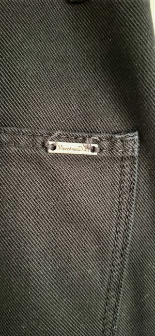 Vaqueros Massimo Dutti negros
