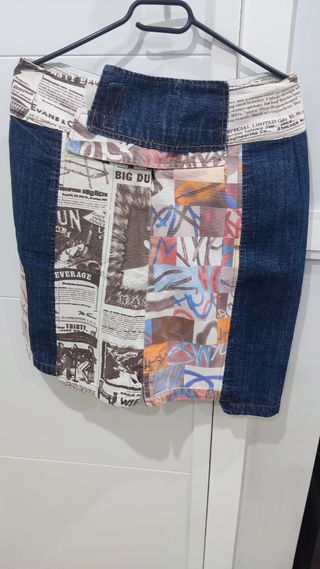 Falda Vintage Custo Barcelona