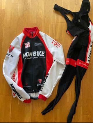 Conjunto Ciclismo Invierno Maillot Culotte
