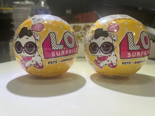 Lote 2 LOL Surprise Pets Amarillo