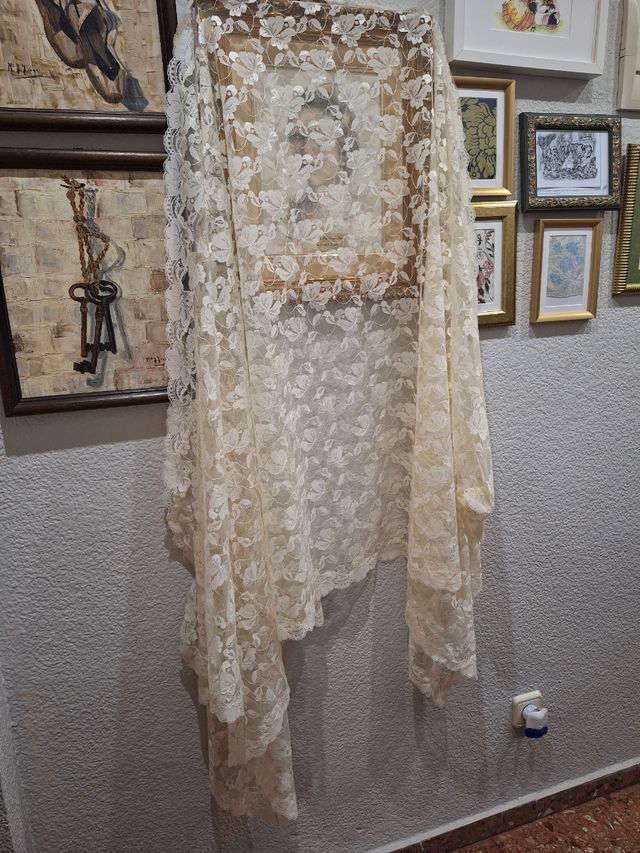 Mantilla de encaje