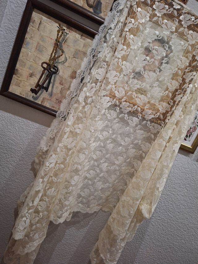 Mantilla de encaje