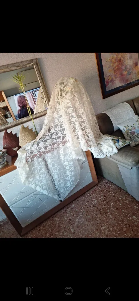 Mantilla de encaje