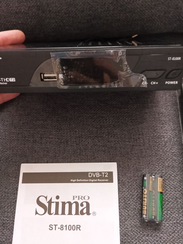 Sintonizador TDT/T2 Stima con Grabador