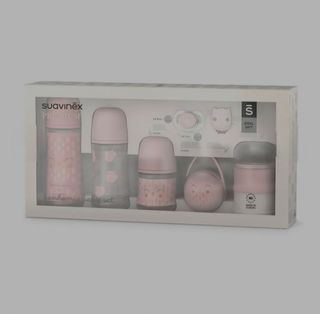 Set Biberones Suavinex Premium Rosa
