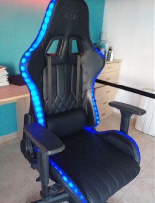Silla Gaming Legend LED Negra