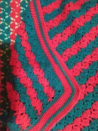 Coperta in lana fatta a mano