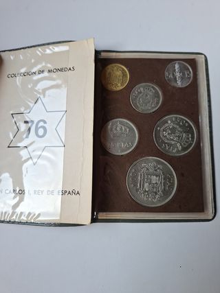 Colección de Monedas 1975 *76.
