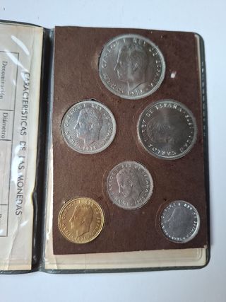 Colección de Monedas 1975 *76.
