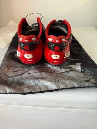 Scarpe Sidi Shot Nero Rosse Ciclismo