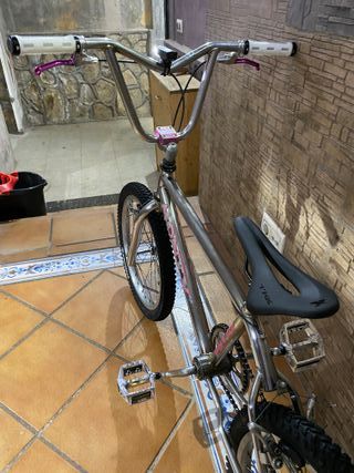 Bicicleta BMX Monty 129 Plata