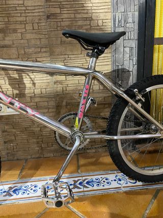Bicicleta BMX Monty 129 Plata