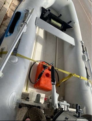 Semirrígida 3.1m con 2 motores y remolque