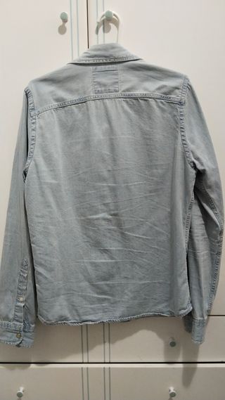 Camisa Hollister Azul Talla S