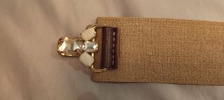 Cinturón Kocca Beige con Adorno