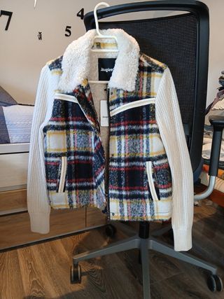 Chaqueta Desigual Invierno Multicolor Sin Estrenar