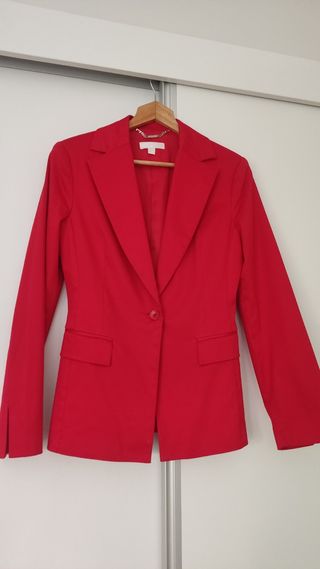 Americana roja Mango Talla 40