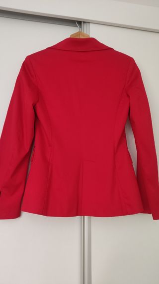 Americana roja Mango Talla 40