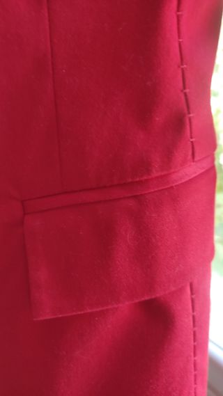 Americana roja Mango Talla 40