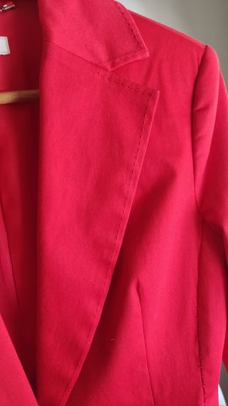 Americana roja Mango Talla 40