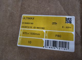 Lijas de banda para lijadora/calibradora