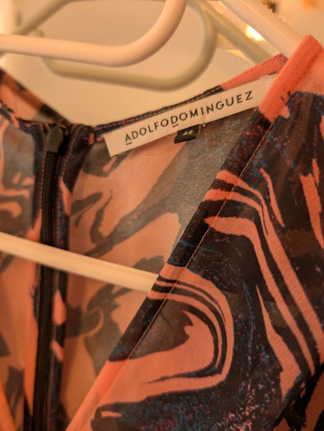 Vestido Adolfo Domínguez Multicolor