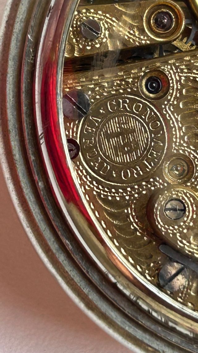 Precioso reloj principios sigloXX