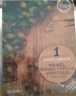 Biología, Geología y Ciencias Ambientales 1.