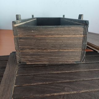 Cajas de madera rústicas
