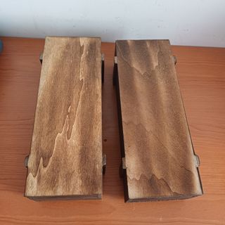 Cajas de madera rústicas