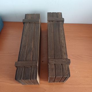Cajas de madera rústicas