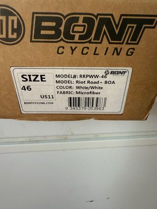 Scarpe Ciclismo Bont Riot Road+Boa N46