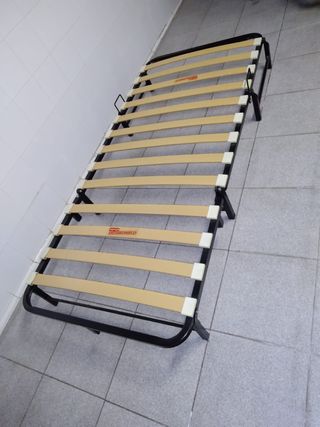 Somier Plegable Metal y Madera